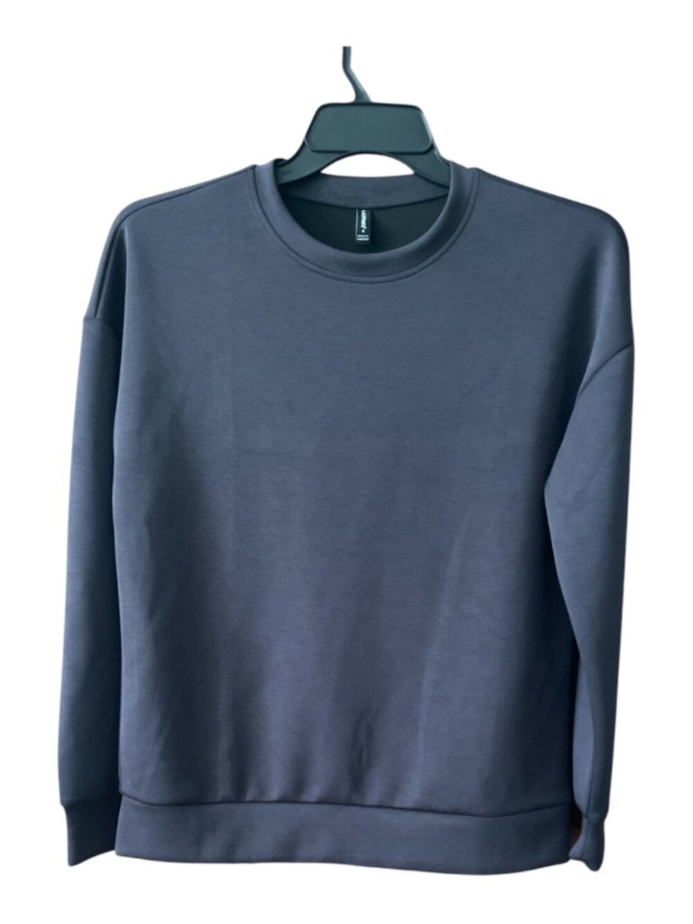 Women's Crewneck Sweatshirt, Lazypants, S, Gray, NWOT